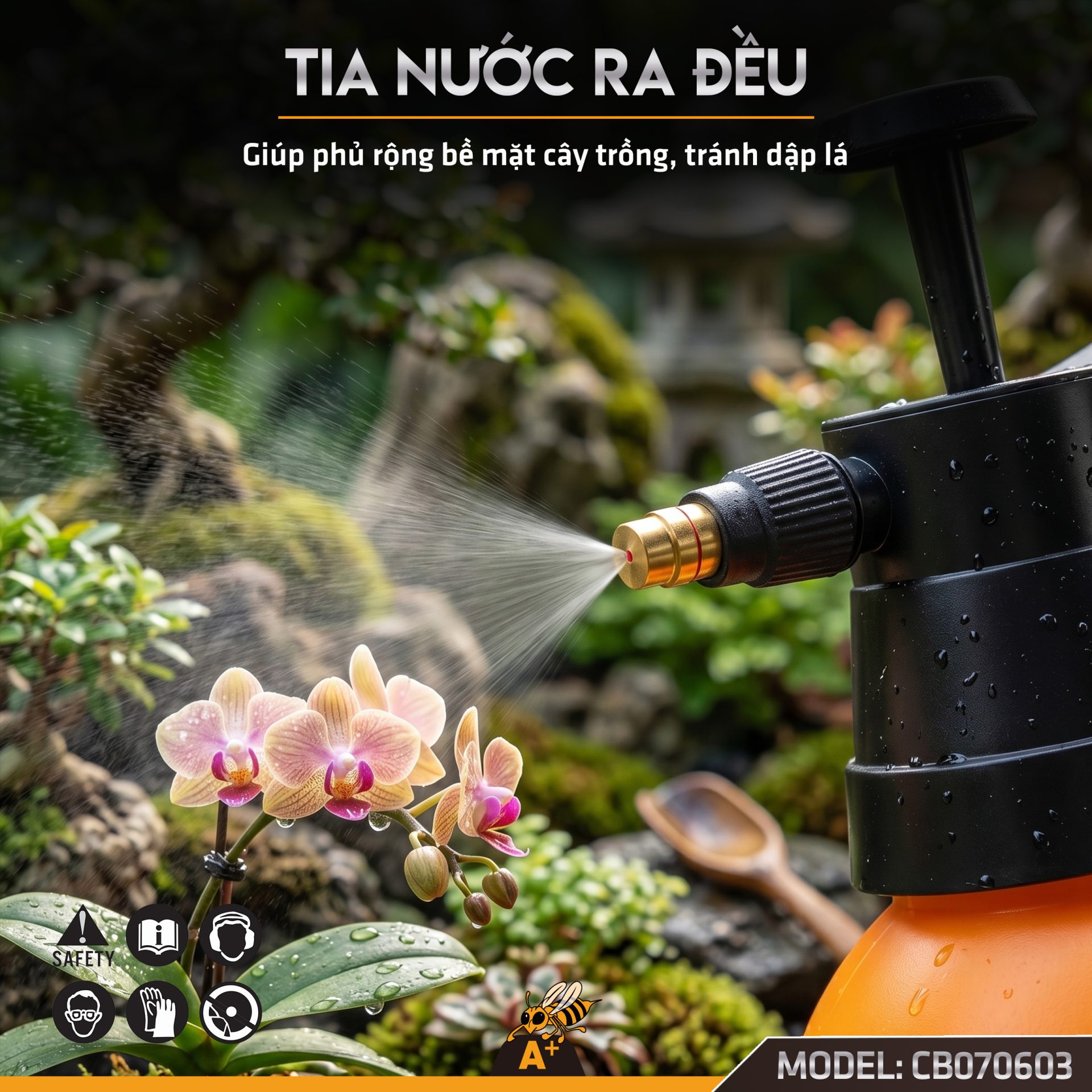 BÌNH PHUN TƯỚI CÂY BƠM TAY 3L