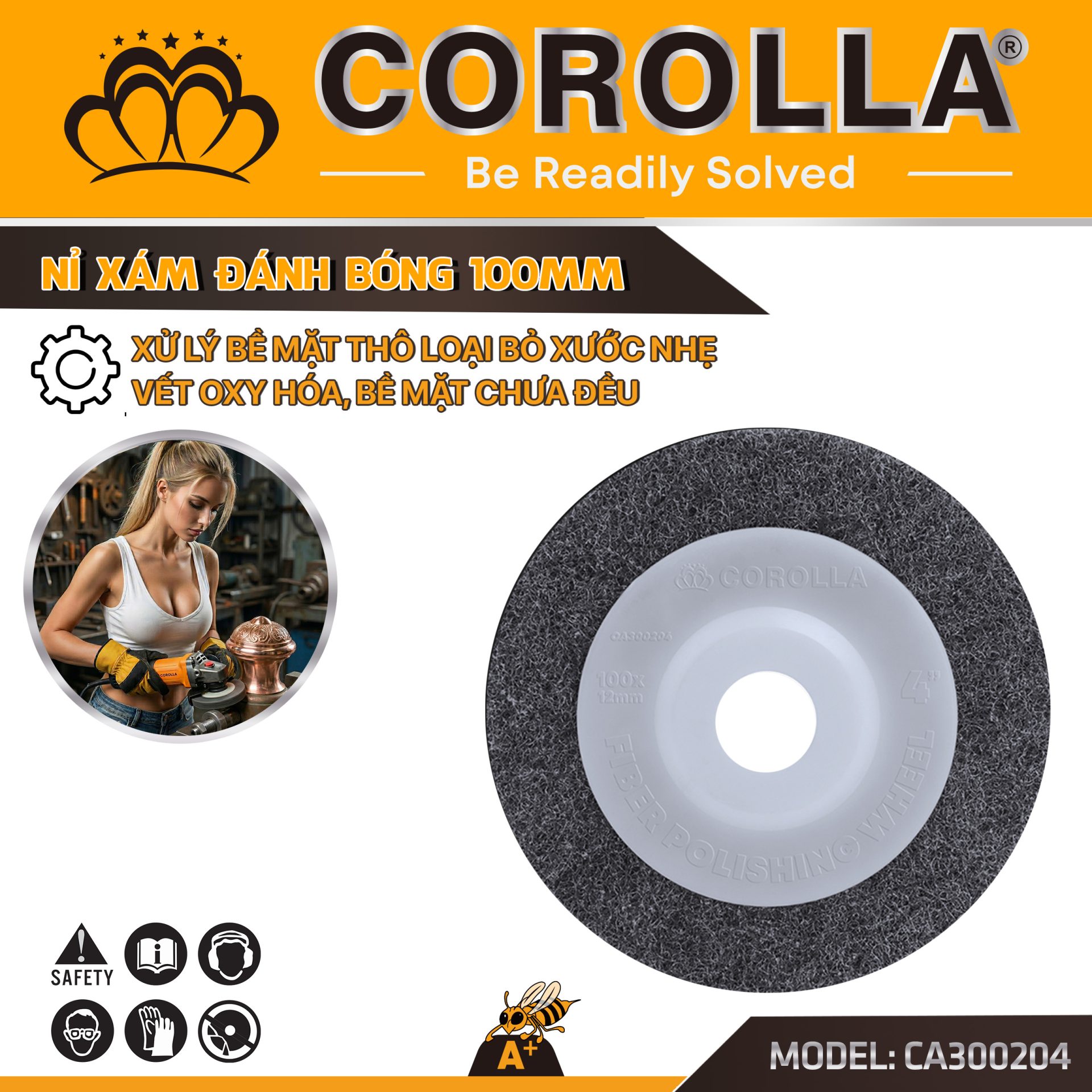 NỈ XÁM ĐÁNH BÓNG INOX 100MM