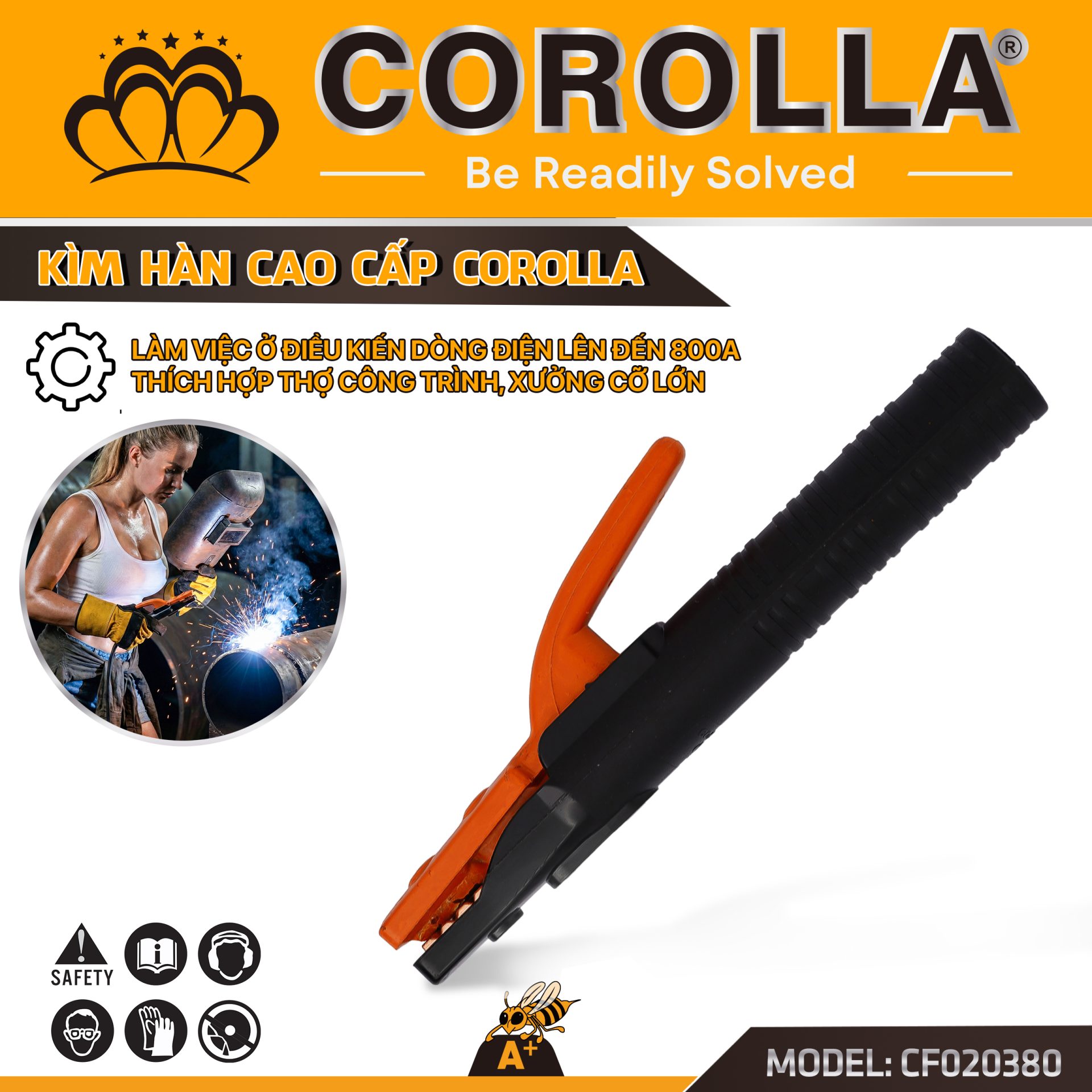 KÌM HÀN ĐIỆN COROLLA 800A – CF020380