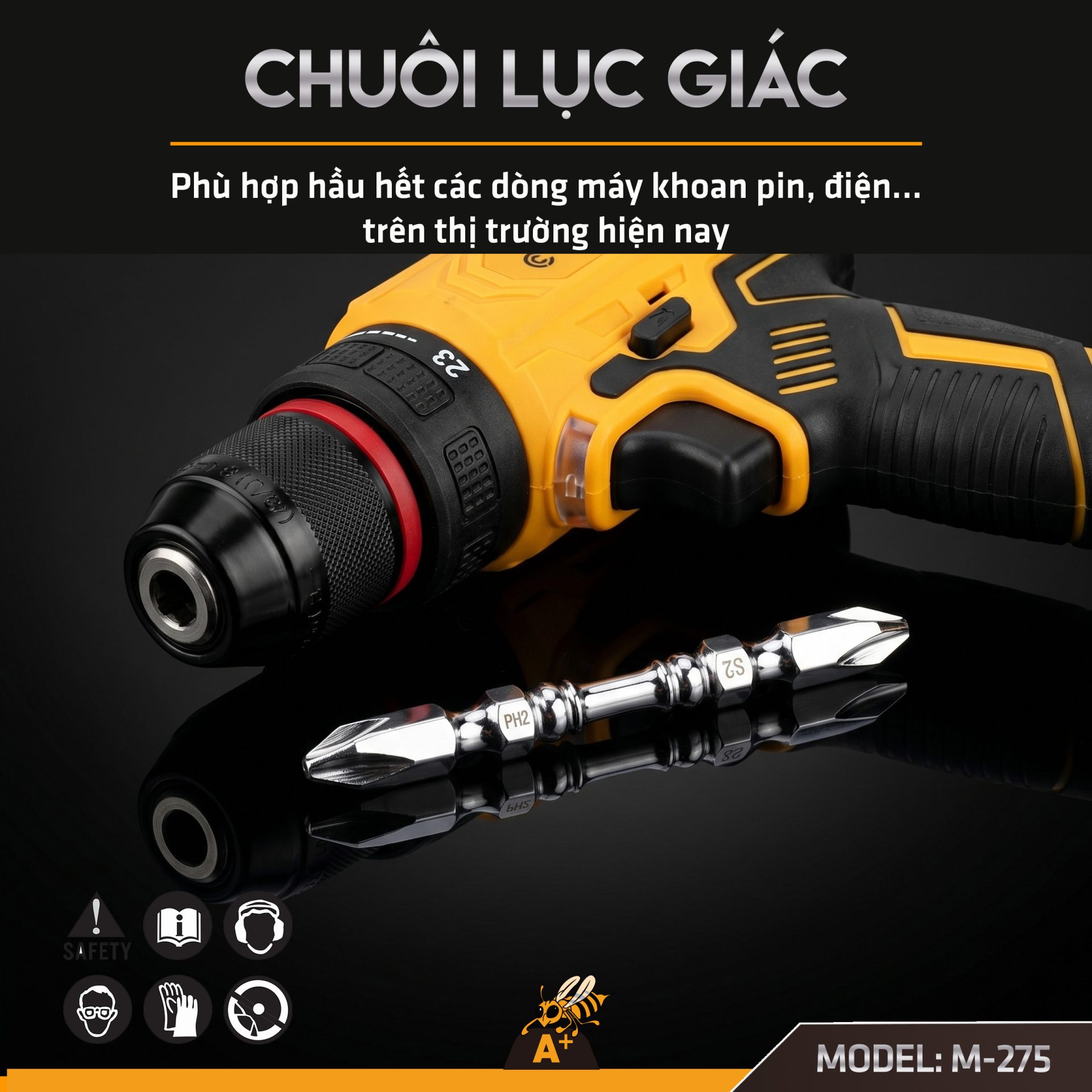 M-275 VÍT SIÊU CỨNG TRÁNG GƯƠNG 65MM 4