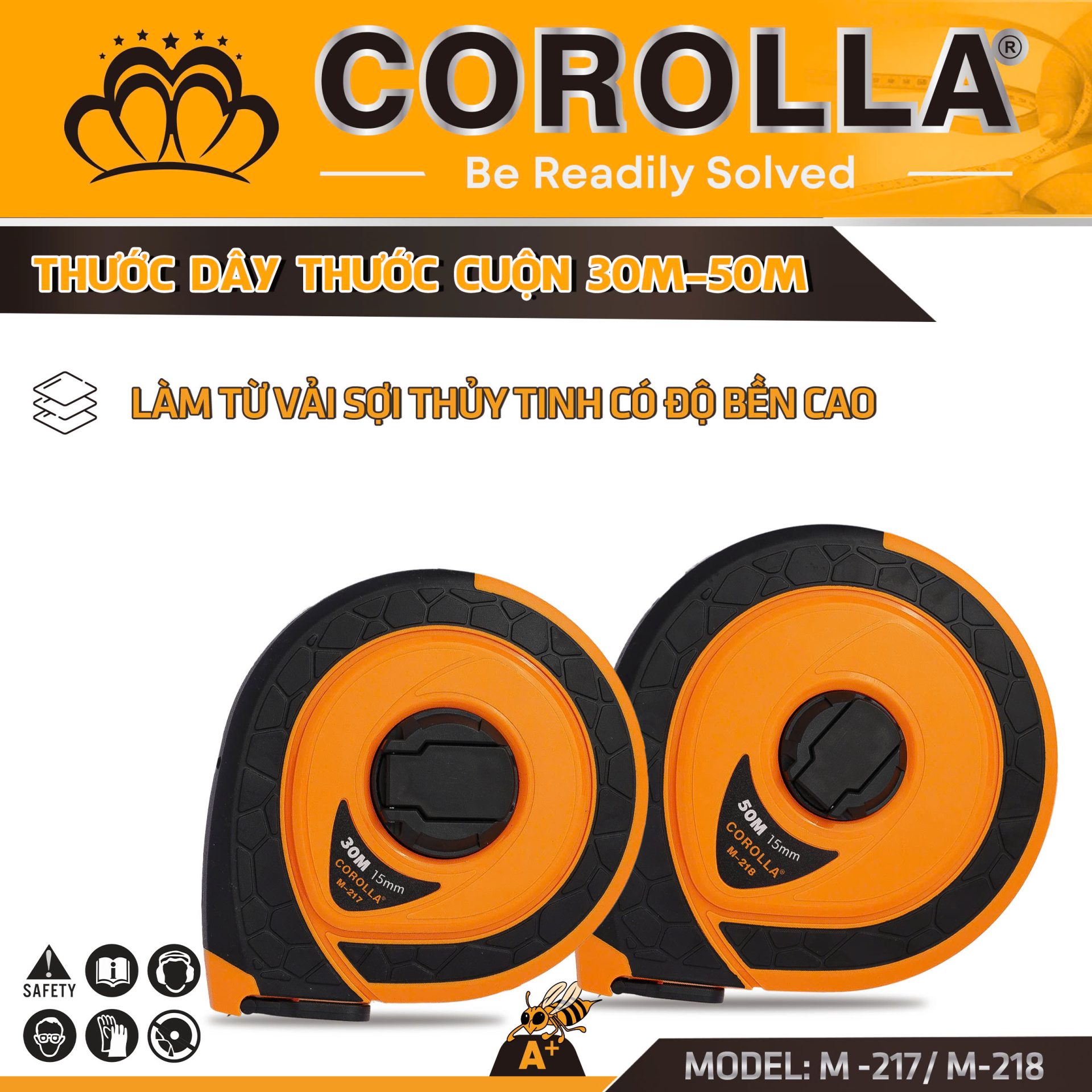 THƯỚC DÂY COROLLA 30M-50M M-217