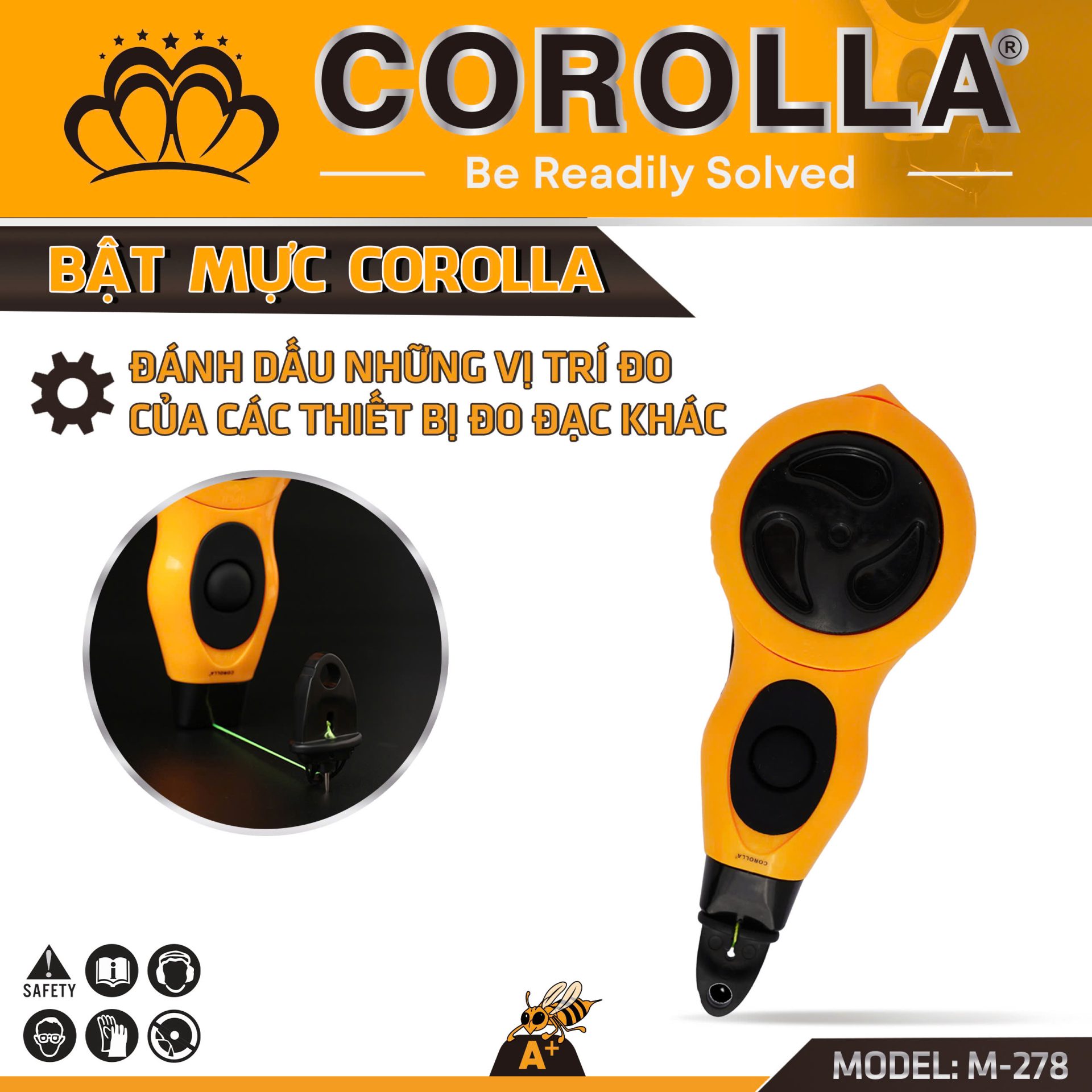 BẬT MỰC BÚNG MỰC COROLLA 15M M-278