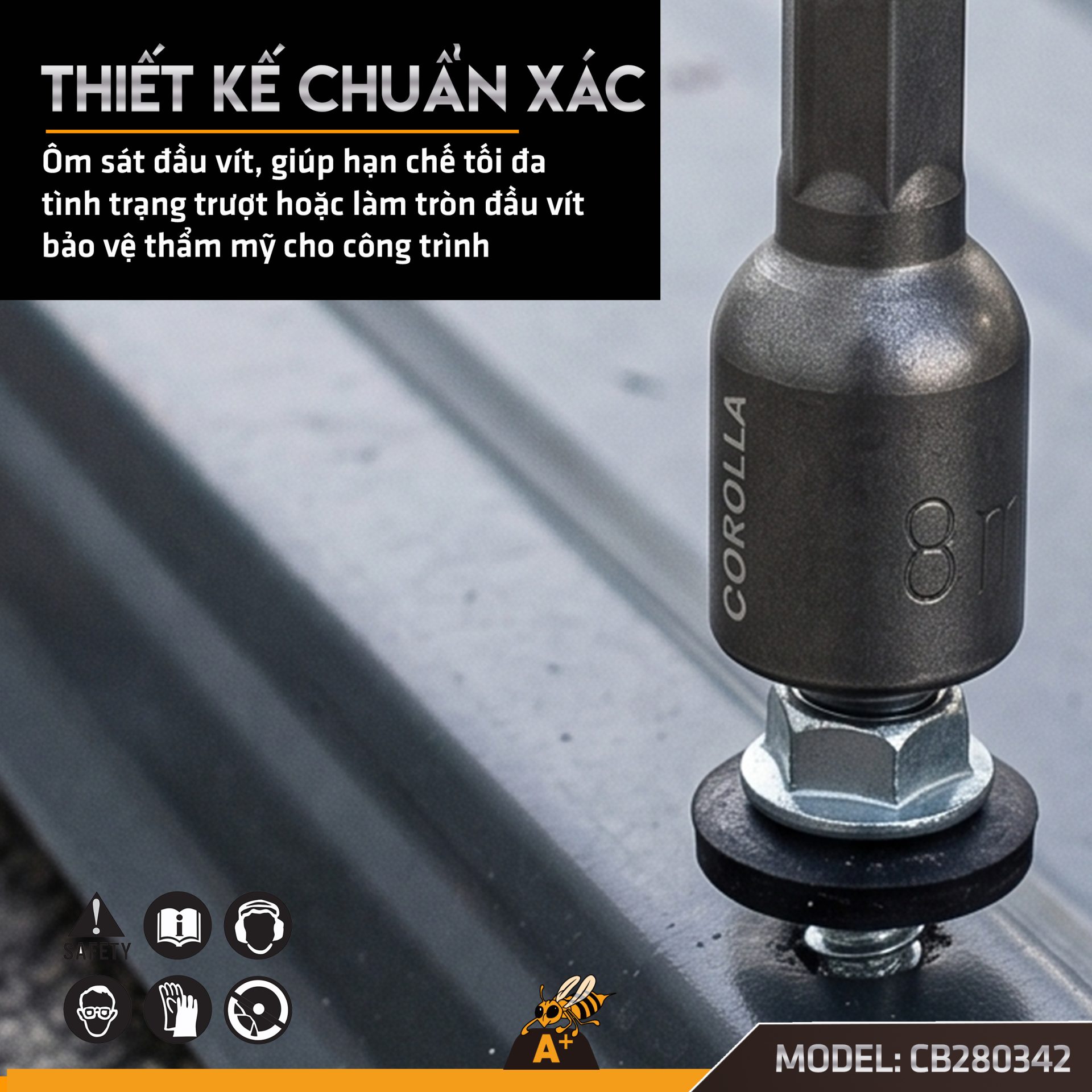 CB280342 - CHỤP BẮN TÔN COROLLA 40MM 4
