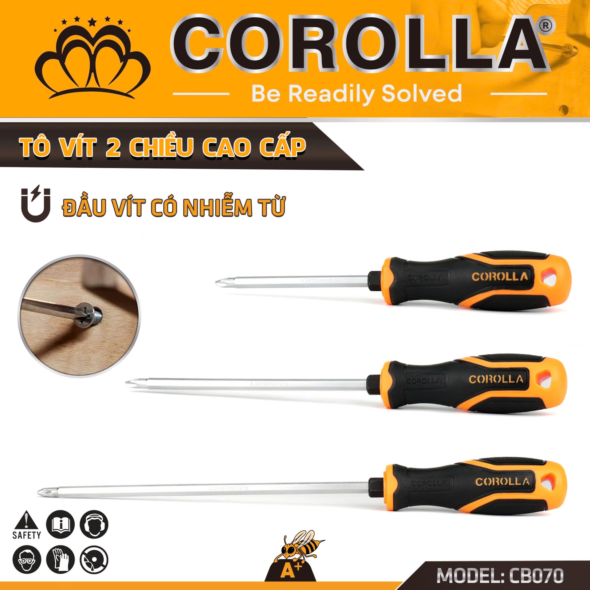 TÔ VÍT ĐỔI ĐẦU HAI CHIỀU COROLLA