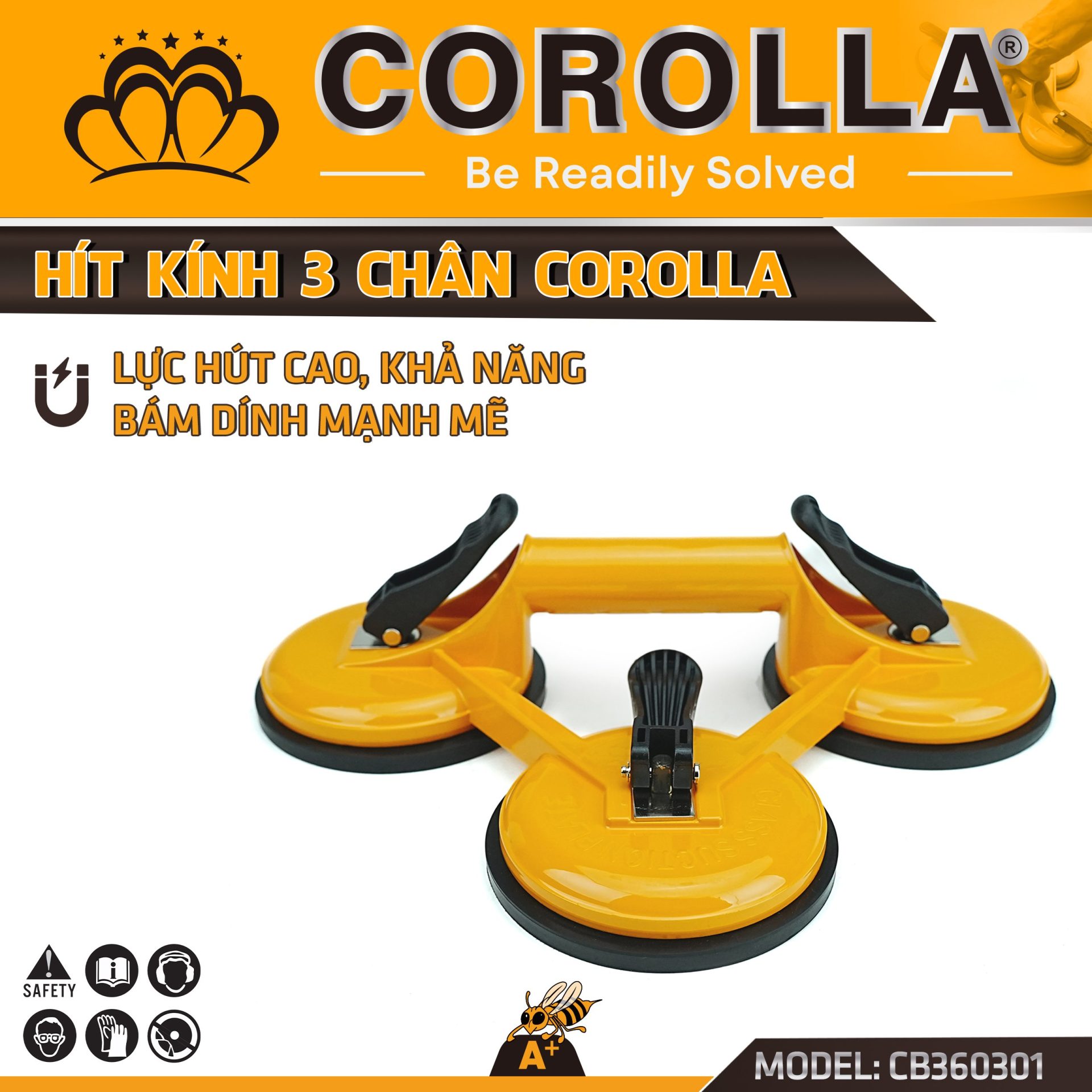 HÍT KÍNH BA CHẤU COROLLA CB360301