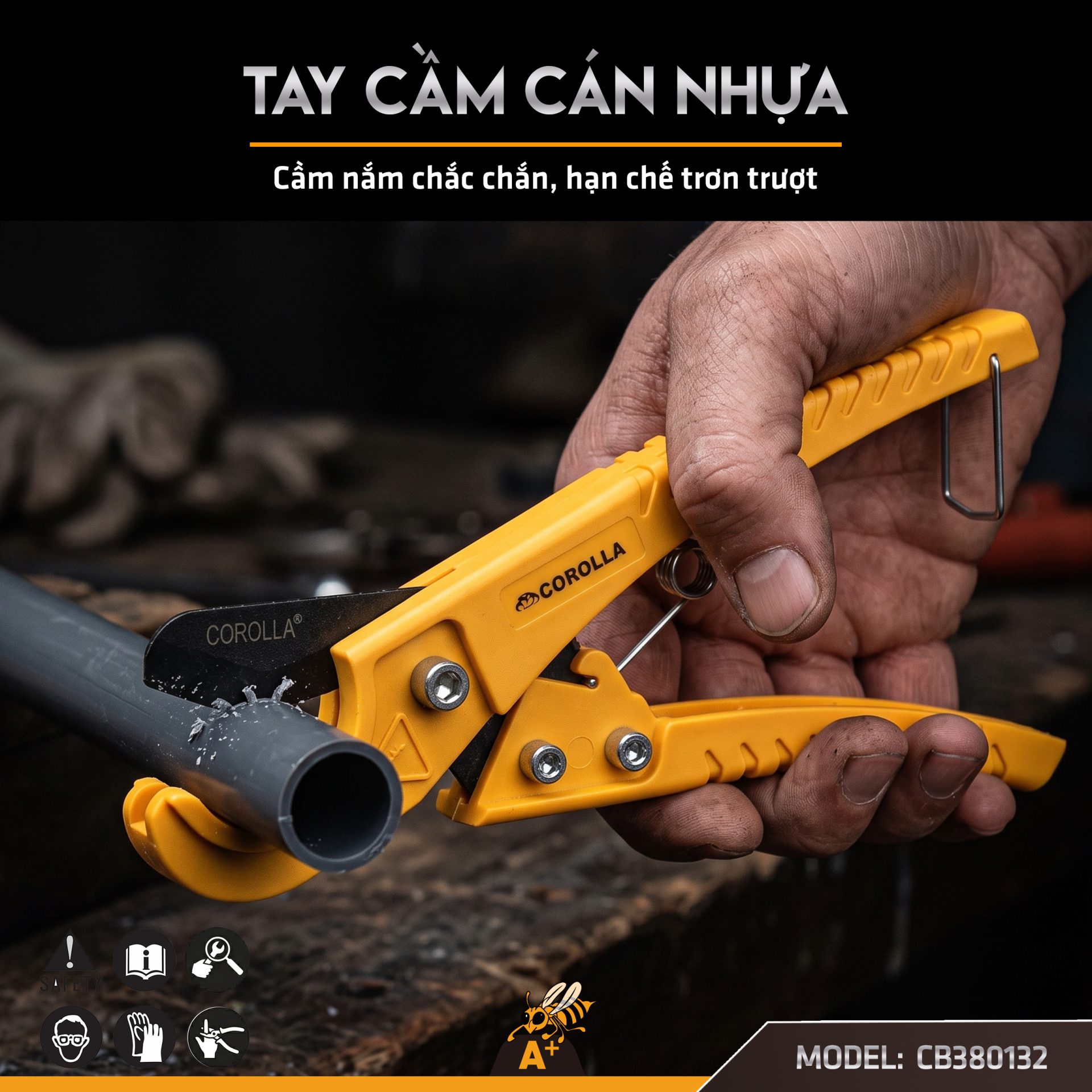 CB380132 - DAO CẮT ỐNG NHỰA 32MM 2