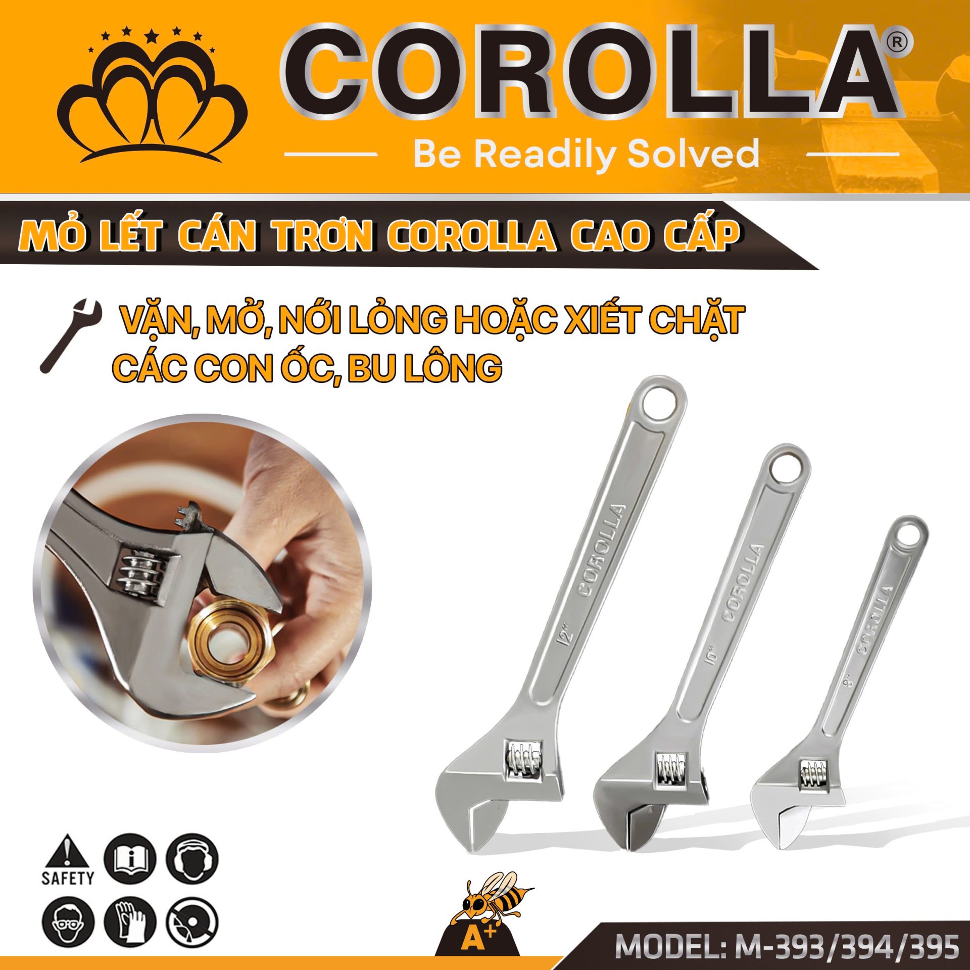 MỎ LẾT CÁN TRƠN COROLLA