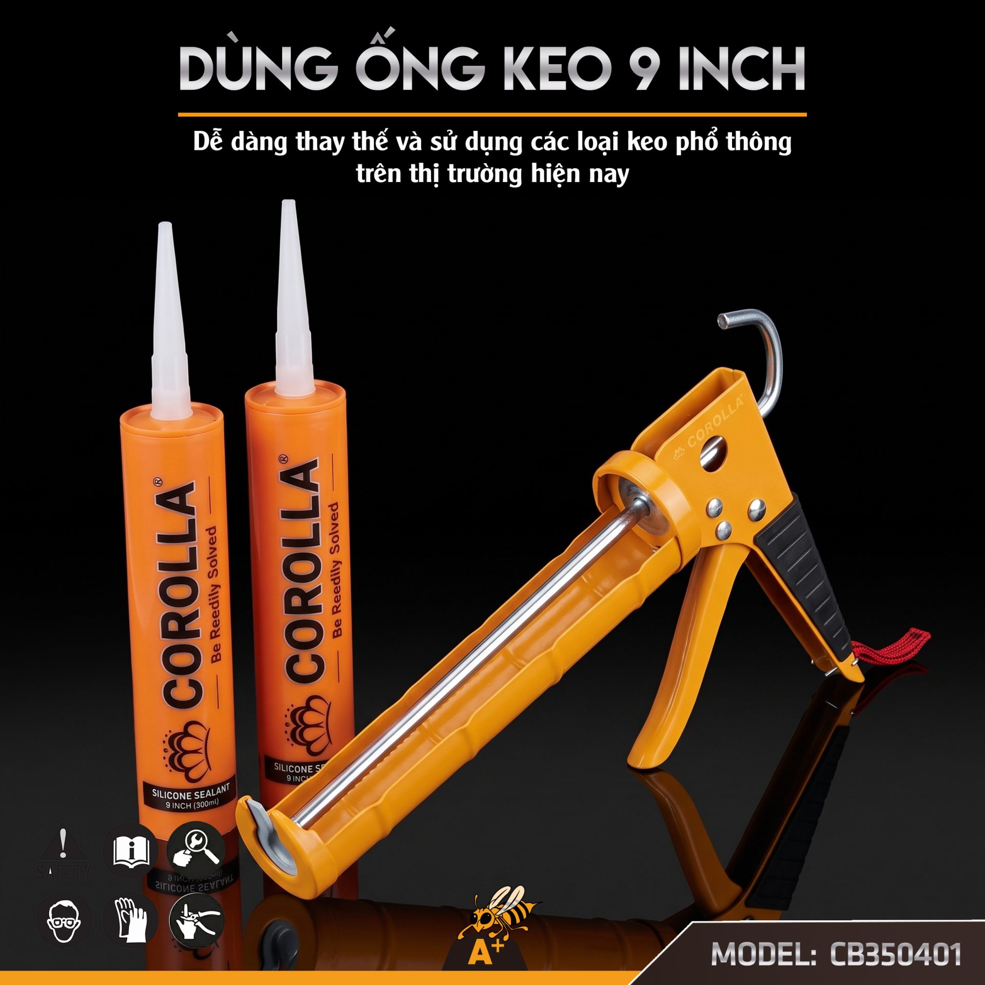 CB350401- DỤNG CỤ BƠM KEO SILICON 401 (5)