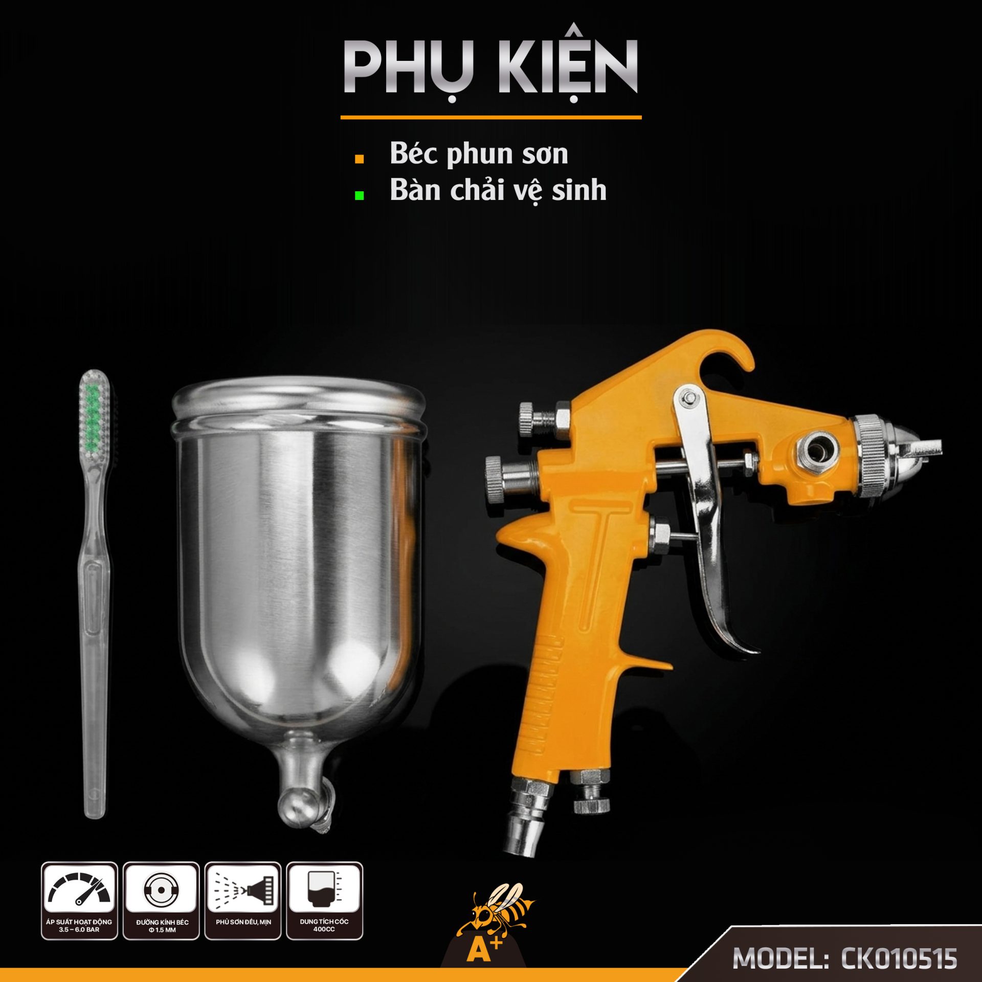 CK010515 CỐC PHUN SƠN F - 75