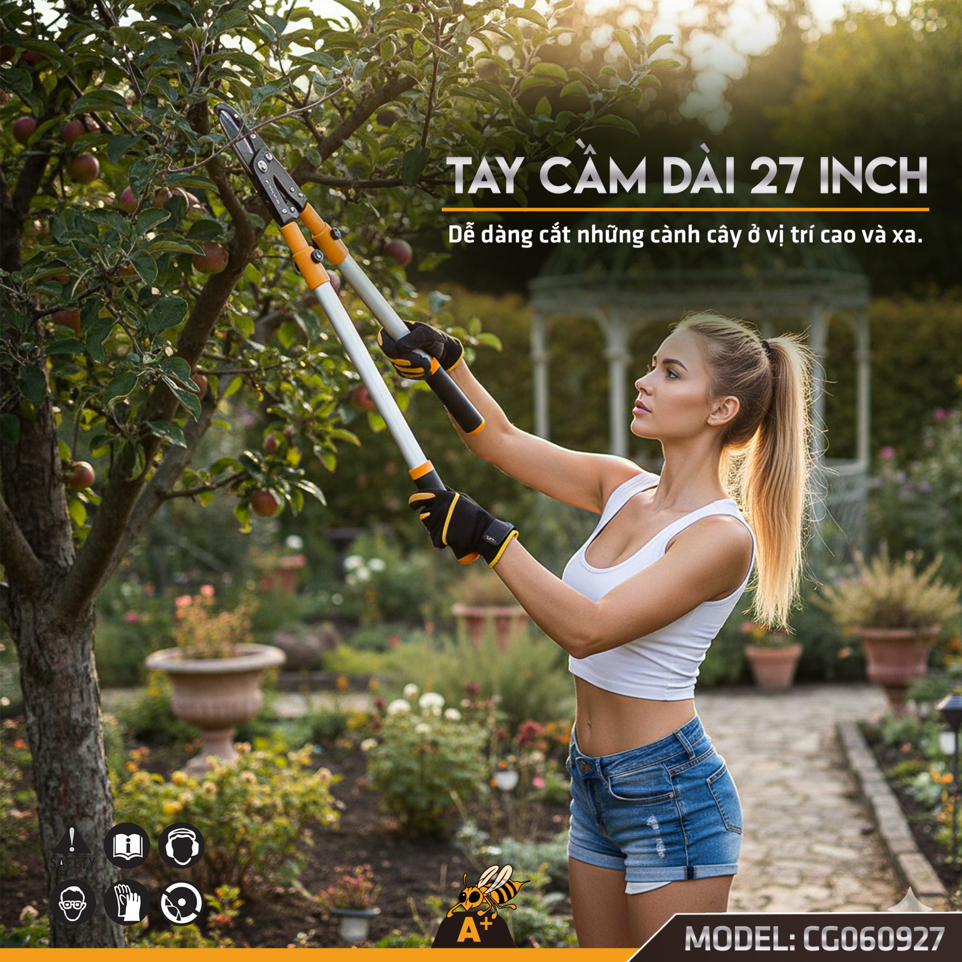 CG060927 - KÉO CẮT CÀNH 27 INCH (2)