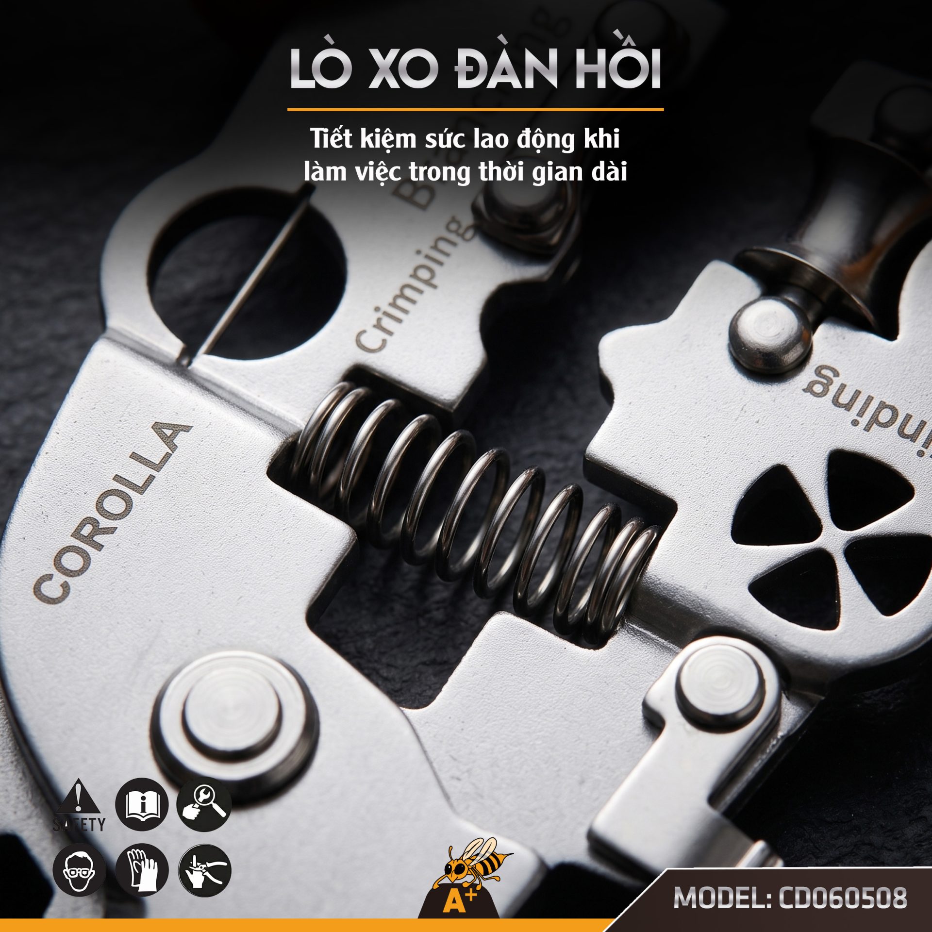 CD060508 - KÌM CẮT TUỐT ĐA NĂNG 8 INCH 4