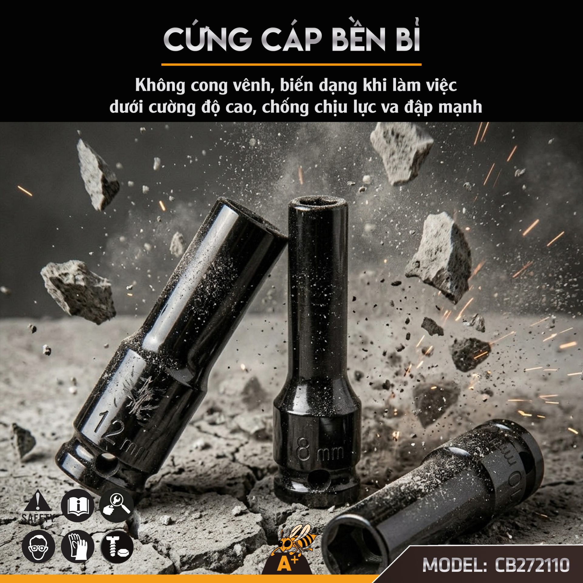 CB272110 - BỘ ĐẦU TUÝP (KHẨU) 10 PCS 6