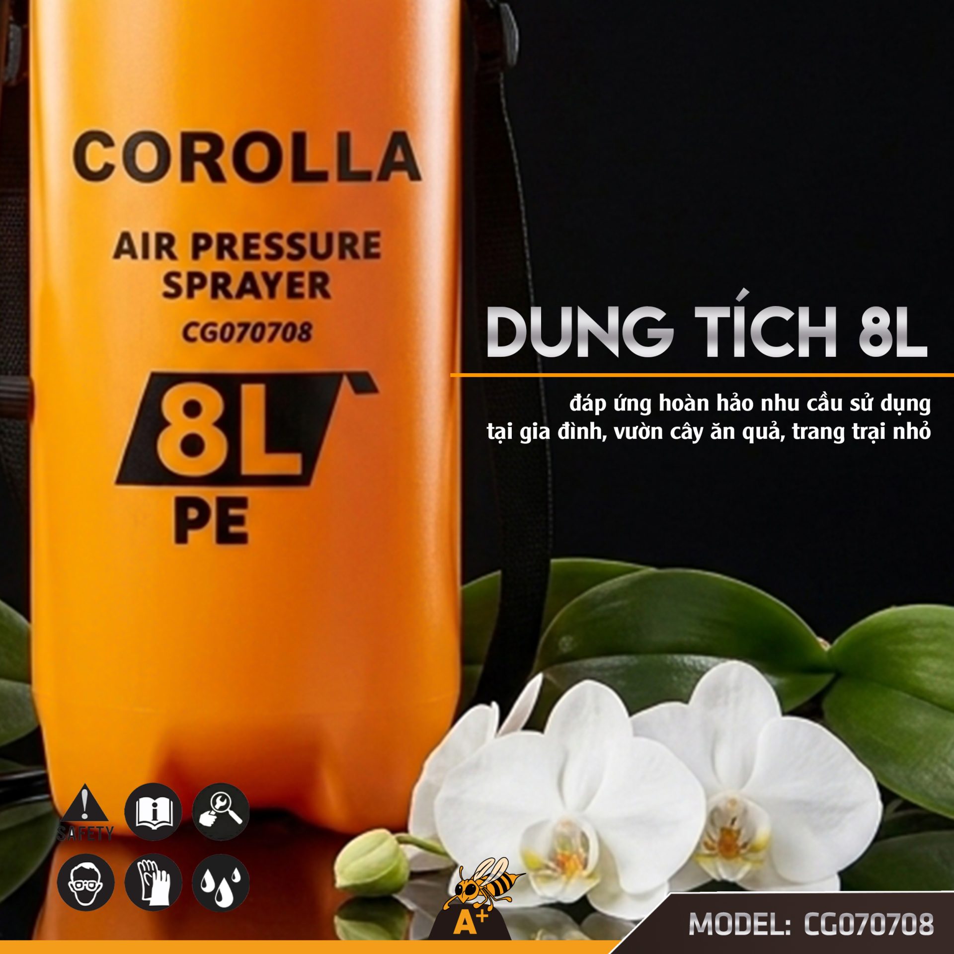 CG070708 - BÌNH PHUN NƯỚC XÁCH TAY 8L 5