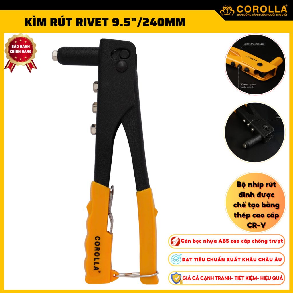 Kìm rút đinh là gì? Tìm hiểu kìm rút RIVET - Duy Linh Tools